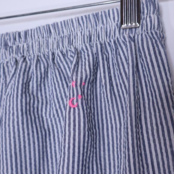 INTIMATELY Free People Pinstripe Gauze Pant Wide-Leg Pant Blue White Women's XS - Picture 6 of 10